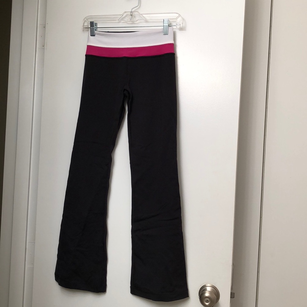 Lululemon yoga pants - reversible!